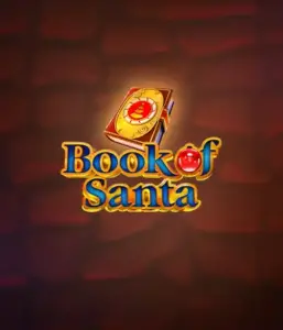 Immerse yourself in the festive spirit with Book of Santa slot by Endorphina, showcasing an intricately designed golden book adorned with Santa's iconic image. This graphic conveys the warmth and excitement of Christmas, set against a softly glowing red background. Ideal for holiday season gaming, promising a charming gaming experience. 